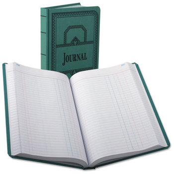 Boorum & Pease® Journal with Blue Cover,  Journal Rule, Blue, 500 Pages, 12 1/8 x 7 5/8
