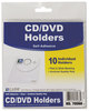 A Picture of product CLI-70568 C-Line® Self-Adhesive CD Holder,  5 1/3 x 5 2/3, 10/PK