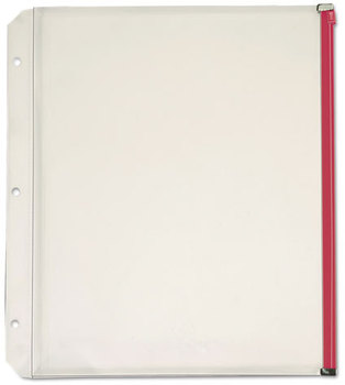 Cardinal® Expanding Zipper Binder Pocket,  11 x 8 1/2, Assorted, 5/Pack