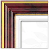 A Picture of product DAX-N2709N6T DAX® Gold-Trimmed Document Frame,  Wood, 8 1/2 x 11, Black