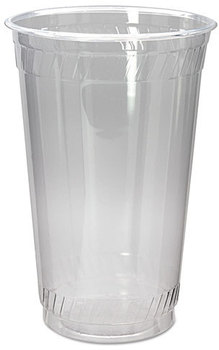 Fabri-Kal® Greenware® Compostable PLA Squat Cold Cups. 20 oz. Clear. 50/Sleeve, 1,000/Case.