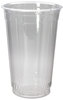 A Picture of product FAB-GC20 Fabri-Kal® Greenware® Compostable PLA Squat Cold Cups. 20 oz. Clear. 50/Sleeve, 1,000/Case.