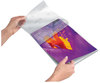A Picture of product FEL-52454 Fellowes® ImageLast™ Laminating Pouches with UV Protection 3 mil, 9" x 11.5", Clear, 100/Pack