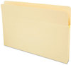 A Picture of product GLW-66114 Globe-Weis® Manila End Tab File Pockets,  End Tab, Manila,1 3/4" Exp., Legal