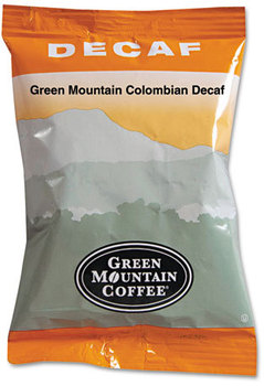 Green Mountain Coffee Roasters® Colombian Decaf Coffee Fraction Packs,  2.2oz, 50/Carton