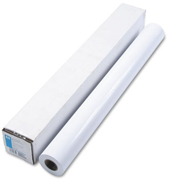 HP Designjet Large Format Paper for Inkjet Printers,  36" x 100 ft., White