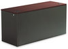 A Picture of product HON-38943RNS HON® 38000 Series™ Return Shell Right, 48w x 24d 29.5h, Mahogany/Charcoal