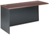 A Picture of product HON-38943RNS HON® 38000 Series™ Return Shell Right, 48w x 24d 29.5h, Mahogany/Charcoal