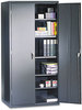 A Picture of product HON-SC2472P HON® Brigade® Assembled Storage Cabinet 36w x 24.25d 71.75h, Black