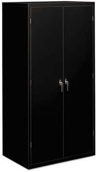 HON® Brigade® Assembled Storage Cabinet 36w x 24.25d 71.75h, Black
