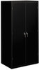 A Picture of product HON-SC2472P HON® Brigade® Assembled Storage Cabinet 36w x 24.25d 71.75h, Black