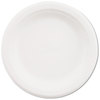 A Picture of product HUH-21232 Chinet® Classic Paper Dinnerware,  Plate, 9 3/4" dia, White, 125/Pack, 4 Packs/Carton