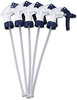 A Picture of product IMP-5902 Impact® General Purpose Trigger Sprayer For 32 oz Bottles. 9 7/8 inch Tube. White/Blue. 200/case.