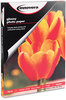 A Picture of product IVR-99490 Innovera® Glossy Photo Paper 7 mil, 8.5 x 11, White, 100/Pack