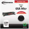 A Picture of product IVR-E505AM Innovera® E505AM, E505XM MICR Toner Remanufactured Black Replacement for 05AM (CE505AM), 2,300 Page-Yield