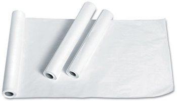 Medline Exam Table Paper,  Deluxe Smooth, 18" x 225ft, White, 12 Rolls/Carton
