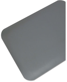 Guardian Pro Top Anti-Fatigue Mat,  PVC Foam/Solid PVC, 36 x 60, Gray