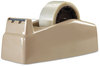 A Picture of product MMM-C22 Scotch® 3" Core Two-Roll Tape Dispenser,  3" Core, High-Impact Plastic, Beige