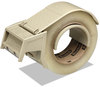 A Picture of product MMM-H122 Scotch® Compact and Quick Loading Dispenser for Box Sealing Tape,  3" Core, Plastic, Gray