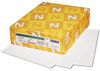 A Picture of product NEE-05064 Neenah Paper ENVIRONMENT® Stationery Paper,  100% Recy., 24-lb, 8-1/2 x 11, PC100 White, 500/Rm