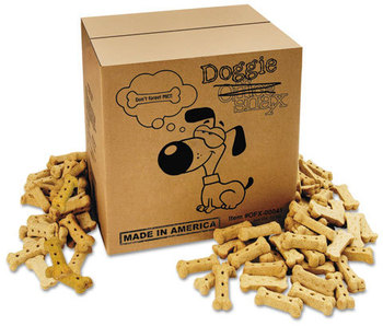Office Snax® Doggie Biscuits,  10lb Box