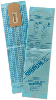 Oreck Commercial Disposable Vacuum Bags,  XL Standard Filtration, 25/Pack