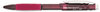 A Picture of product PEN-QE205B Pentel® Twist-Erase® GT Pencils,  0.5 mm, Red