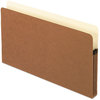 A Picture of product PFX-1526EOX Pendaflex® Standard Expanding File Pockets 3.5" Expansion, Legal Size, Red Fiber, 25/Box