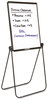 A Picture of product QRT-101EL Quartet® Ultima Presentation Easel,  27 x 34, White Surface, Black Frame