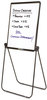 A Picture of product QRT-101EL Quartet® Ultima Presentation Easel,  27 x 34, White Surface, Black Frame