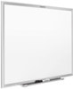 A Picture of product QRT-SM531 Quartet® Classic Magnetic Whiteboard,  24 x 18, Silver Aluminum Frame