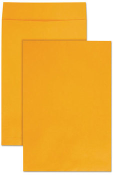 Quality Park™ Jumbo Size Kraft Envelope,  12 1/2 x 18 1/2, Brown Kraft, 25/Pack