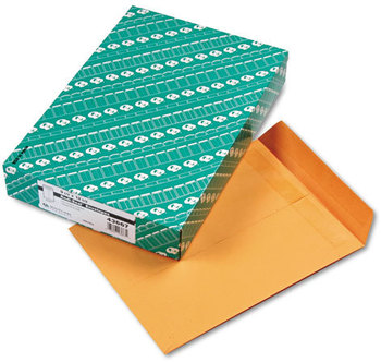 Quality Park™ Redi-Seal™ Catalog Envelope,  9 1/2 x 12 1/2, Brown Kraft, 100/Box
