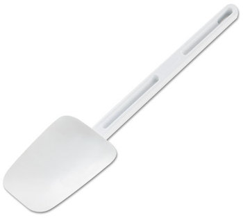 Rubbermaid® Commercial Spoon-Shaped Spatula,  13 1/2 in, White