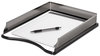 A Picture of product ROL-E23565 Rolodex™ Distinctions™ Desk Tray,  Metal/Black