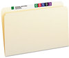 A Picture of product SMD-15300 Smead™ Manila File Folders Straight Tabs, Legal Size, 0.75" Expansion, 100/Box