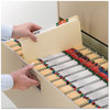 A Picture of product SMD-15300 Smead™ Manila File Folders Straight Tabs, Legal Size, 0.75" Expansion, 100/Box