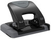 A Picture of product SWI-74135 Swingline® SmartTouch™ Two-Hole Punch,  9/32" Holes, Black/Gray