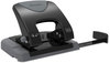 A Picture of product SWI-74135 Swingline® SmartTouch™ Two-Hole Punch,  9/32" Holes, Black/Gray