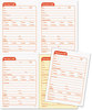 A Picture of product TOP-4100 TOPS™ Service Call Book,  4 x 5 1/2, Two-Part Carbonless, 200 Sets/Book