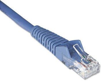 Tripp Lite CAT6 Snagless Molded Patch Cable,  7 ft, Blue