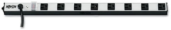 Tripp Lite Multiple Outlet Power Strip,  8 Outlets, 1 1/2 x 24 x 1/2, 15 ft Cord, Silver