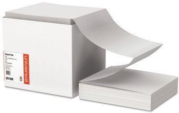 Universal® Printout Paper 1-Part, 15 lb Bond Weight, 9.5 x 11, White, 3,300/Carton