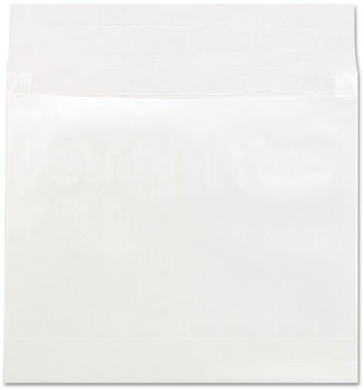 Universal® Deluxe Tyvek® Expansion Envelopes Open-Side, 4" Capacity, #15 1/2, Square Flap, Self-Adhesive Closure, 12 x 16, White, 50/CT