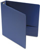 A Picture of product UNV-33402 Universal® Economy Non-View Round Ring Binder 3 Rings, 1.5" Capacity, 11 x 8.5, Royal Blue