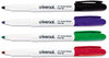 A Picture of product UNV-43670 Universal™ Pen Style Dry Erase Marker Fine Bullet Tip, Assorted Colors, 4/Set