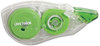 A Picture of product UNV-75606 Universal® Correction Tape Dispenser Non-Refillable, White Applicator, 0.2" x 315", 6/Pack