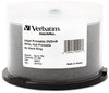 A Picture of product VER-94917 Verbatim® DVD+R Recordable Disc,  4.7GB, 16x, Spindle, White, 50/Pack