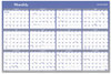 A Picture of product AAG-A1102 AT-A-GLANCE® Vertical/Horizontal Erasable Quarterly/Monthly Wall Planner 24 x 36, White/Blue Sheets, 12-Month (Jan to Dec): 2026