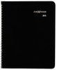 A Picture of product AAG-G40000 AT-A-GLANCE® DayMinder® Monthly Planner with Notes Column, Ruled Blocks, 8.75 x 7, Black Cover, 12-Month (Jan to Dec): 2024